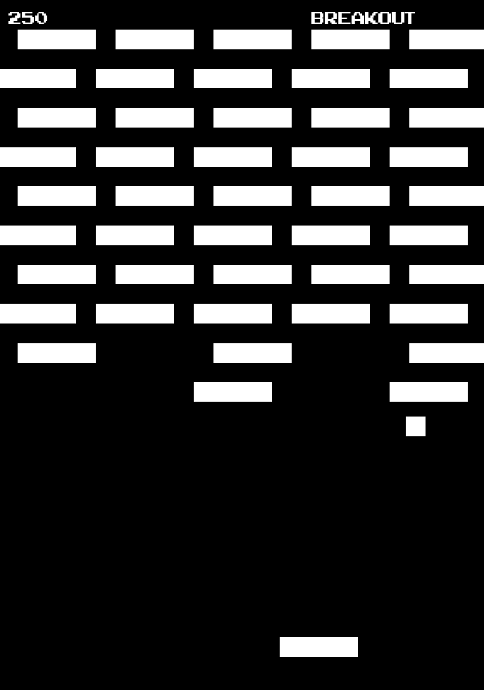Gameplay from the retro game collection