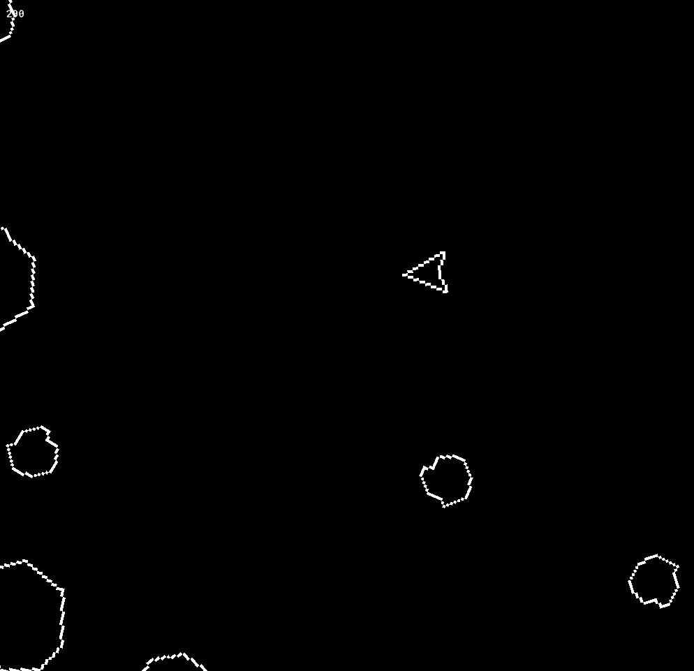 Gameplay from the retro game collection